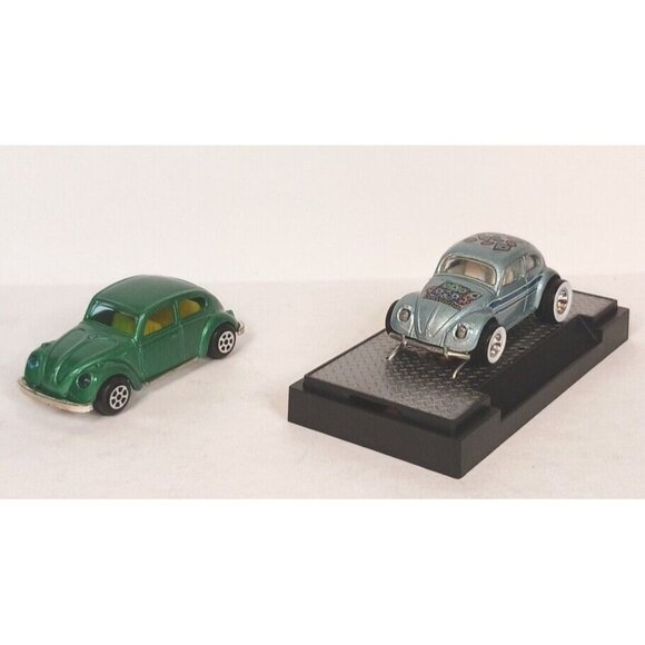 Speedee Wheels/Castline Volkswagon Beetle Diecast Cars Both Used With Boxes - Picture 1 of 14